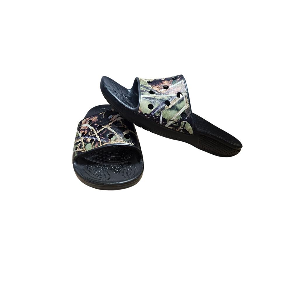 Crocs Camo Slides Mens Size 11